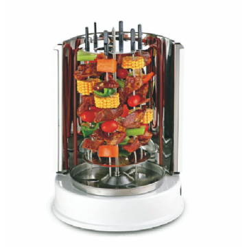 Vertical Rotisserie Smoker Kebab BBQ Grill